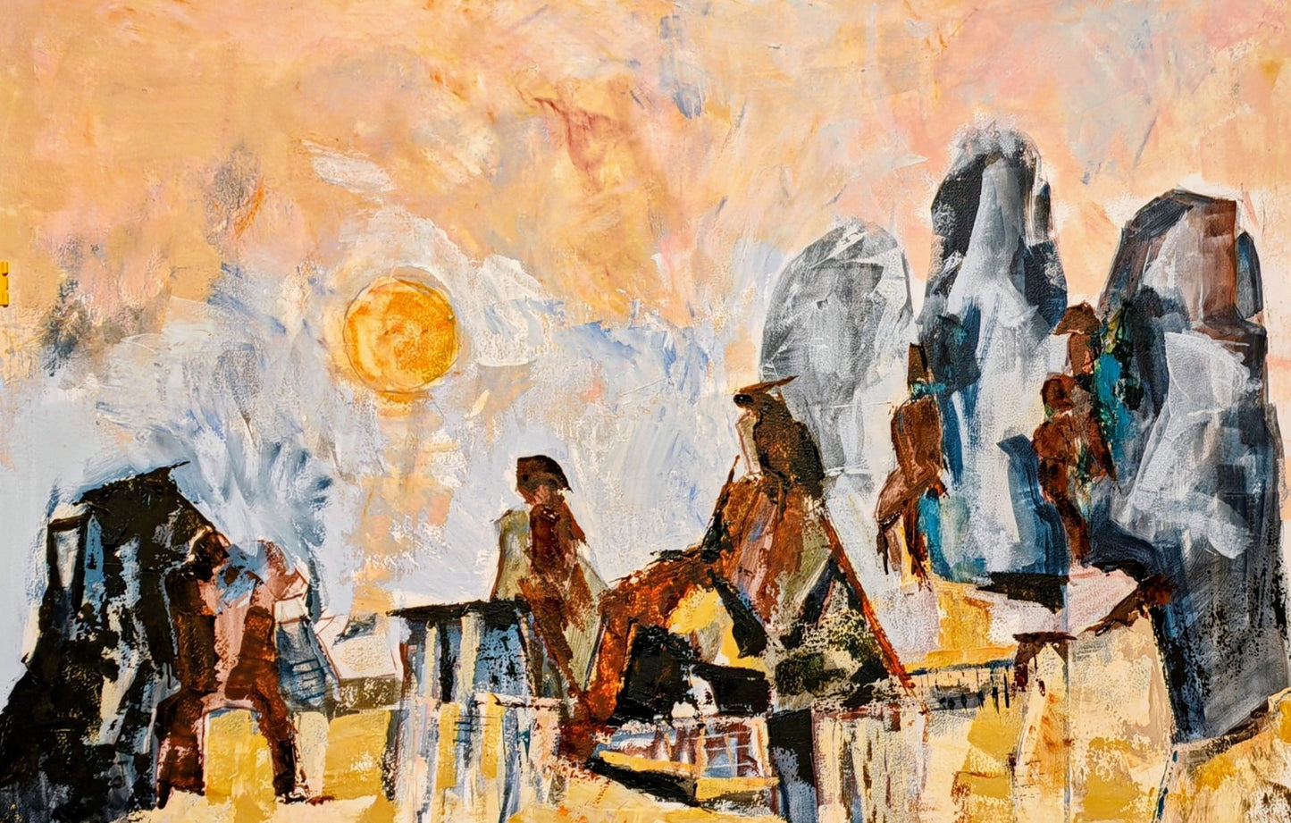 "Mano" - María Brum 80 x 57 cm.