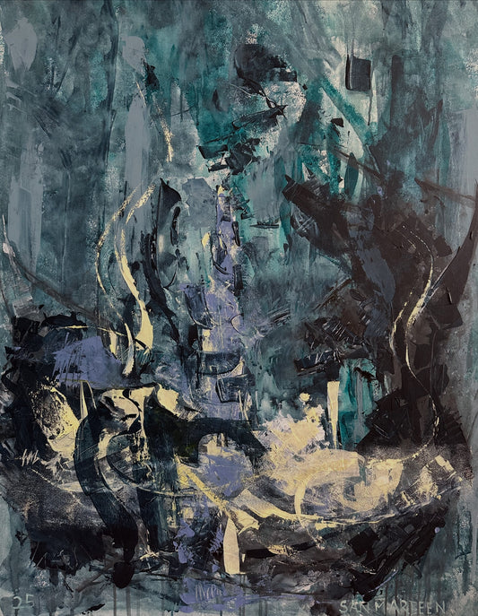 "Radiante" - Tatiana Silvera 100 x 120 cm.