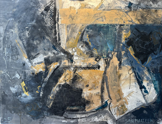 "Cronología" - Tatiana Silvera 120 x 100 cm.