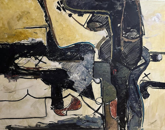 "Abstracto 2 Silvera" - Tatiana Silvera 120 x 100 cm.