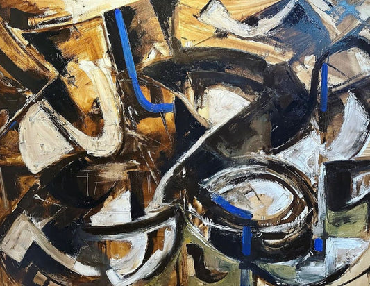 "Abstracto Silvera" - Tatiana Silvera 100 x 120 cm.