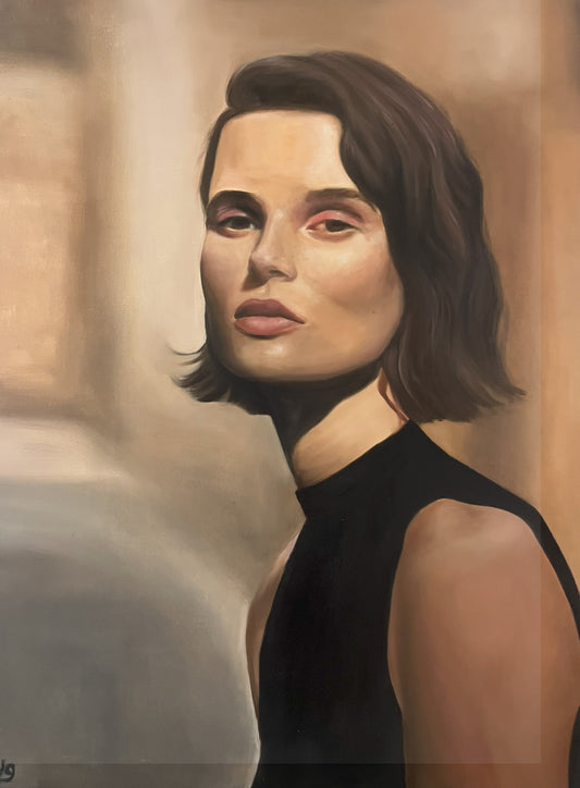 "Reflejo de Silencio" - María Belén Rodríguez 60 x 80 cm.