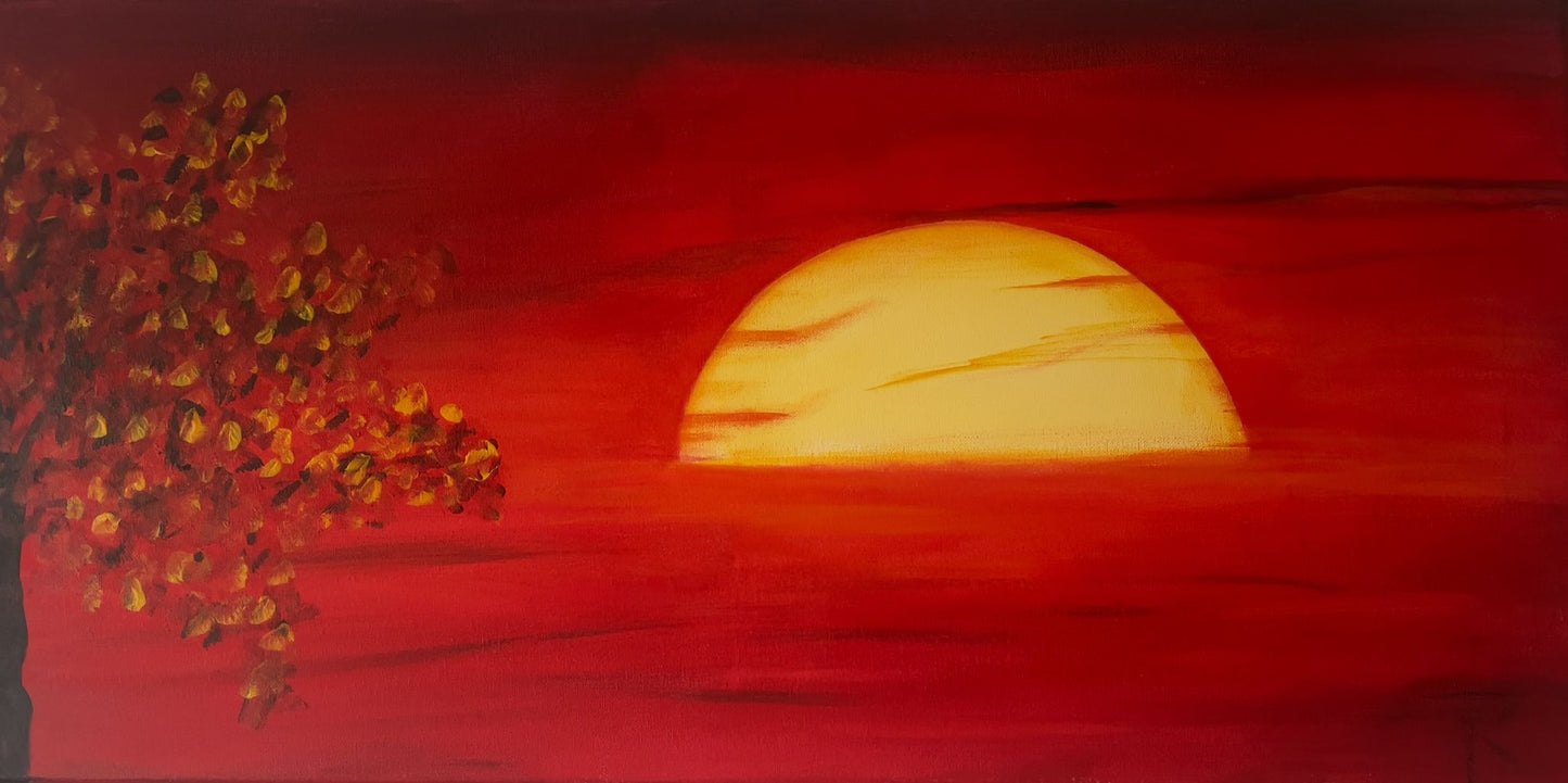"Amanecer" - Teresita Ravera 80 x 40 cm.