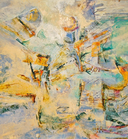 "Ofrenda" - María Brum 75 x 75 cm.