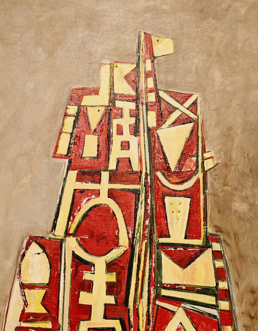 "Homenaje a Gurvich" - María Brum 75 x 60 cm.