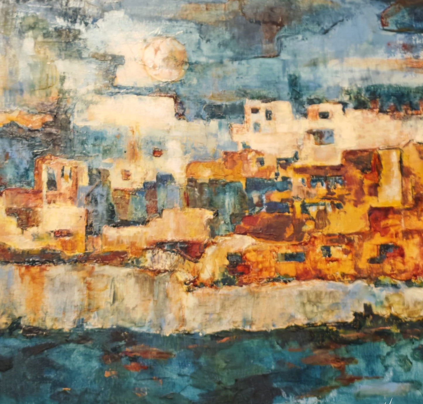 "La Barra" - María Brum 60 x 60 cm.