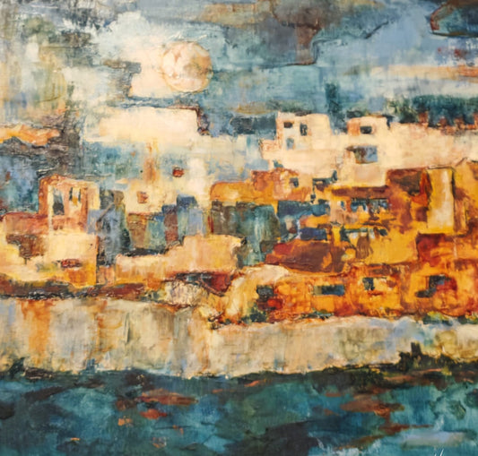 "La Barra" - María Brum 60 x 60 cm.