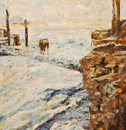 "Díptico 4" - María Brum 60 x 60 cm.