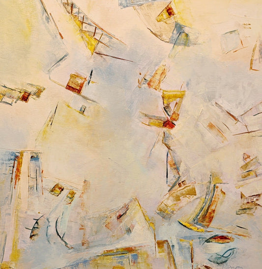 "Tkio" - María Brum 60 x 60 cm.