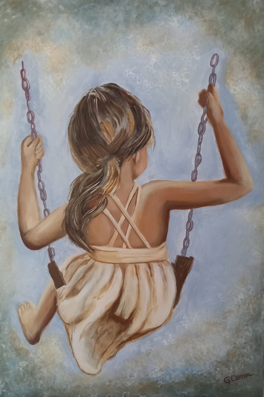 "Hamaca" - Graciela Correa 50 x 70 cm