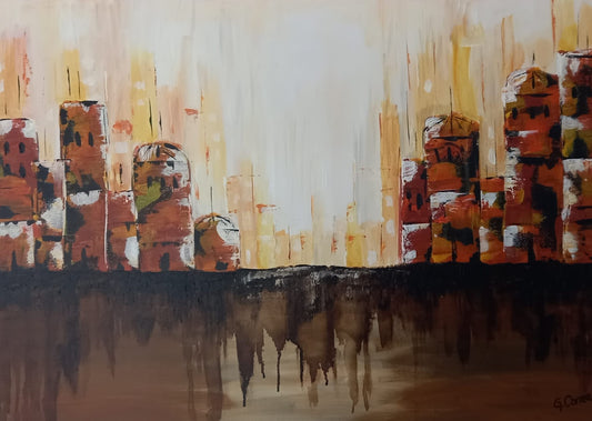 "Abstracto" - Graciela Correa 50 x 70 cm.