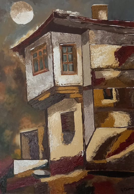 "Luna Llena" - Graciela Correa 50 x 70 cm.