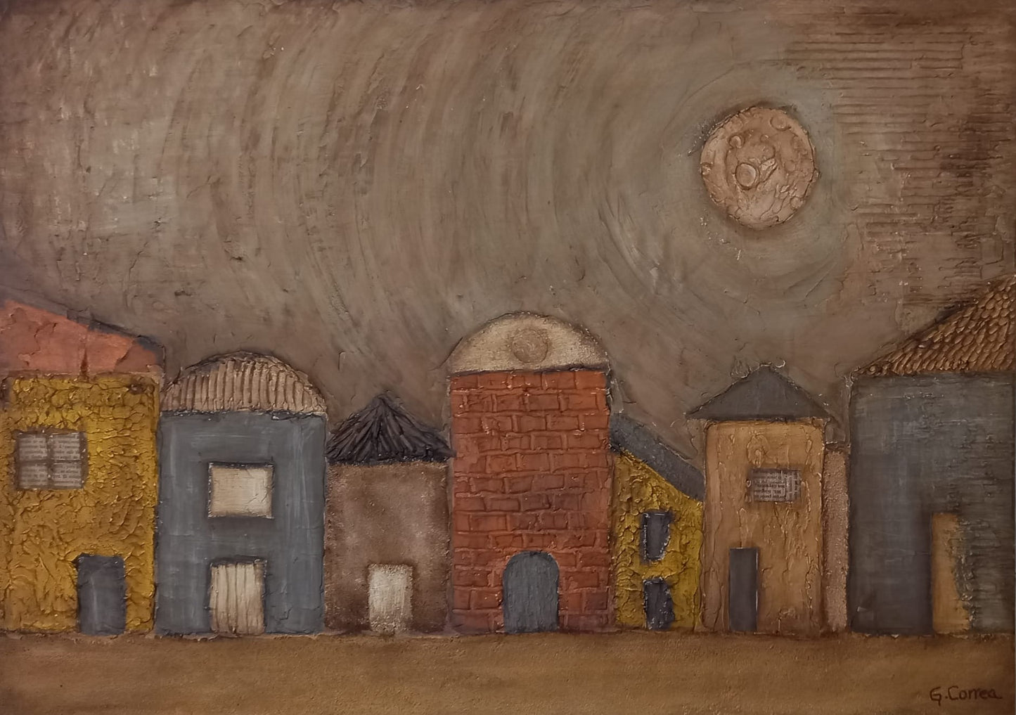 "Luna Lunera" - Graciela Correa 50 x 70 cm.