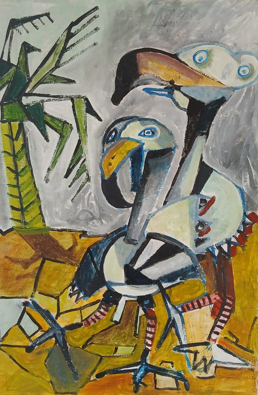 "Laguna de Rocha" - Juan de los Campos 60 x 40 cm.