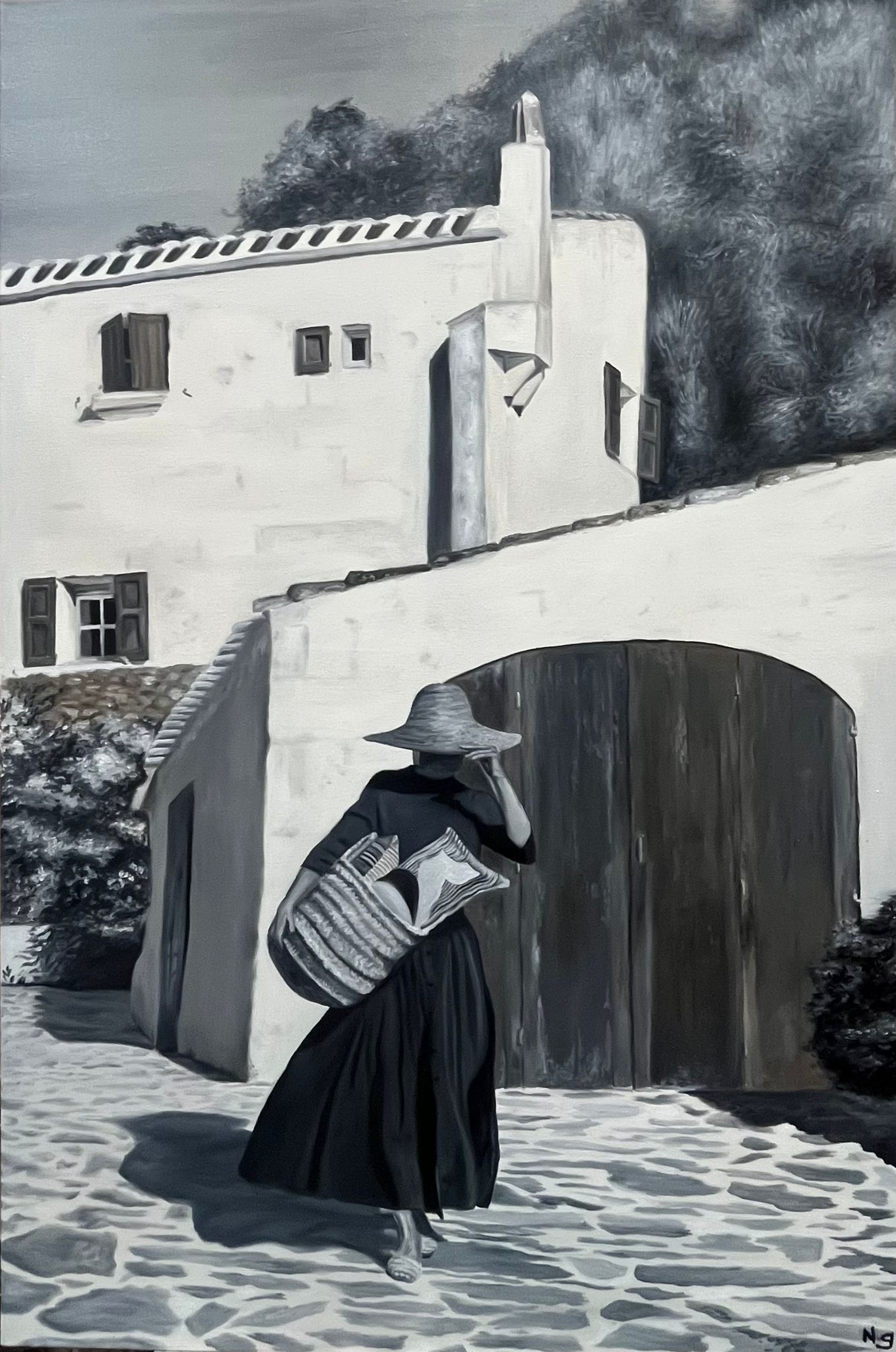 "Sombra de Mediodía" - María Belén Rodríguez 120 x 80 cm.