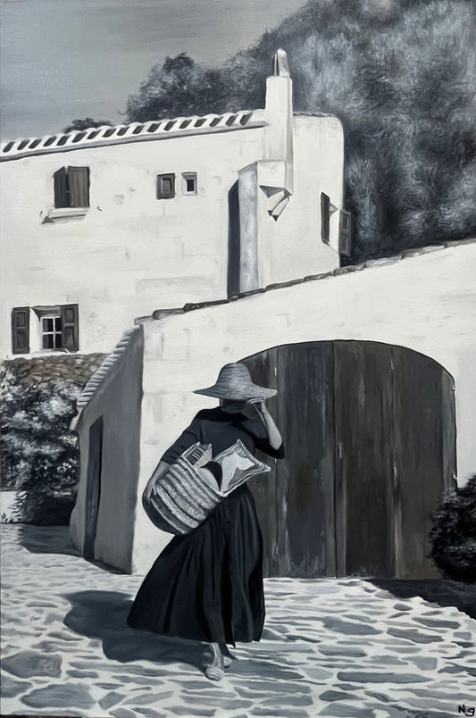 "Sombra de Mediodía" - María Belén Rodríguez 120 x 80 cm.